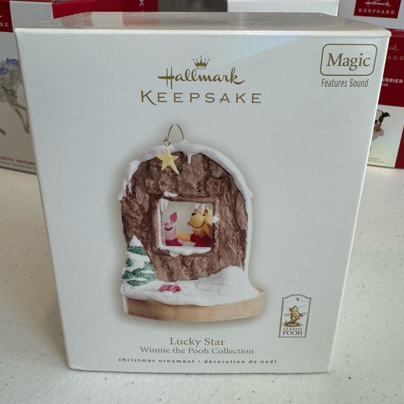 Hallmark Other - Hallmark Keepsake Ornament 2008 Disney Lucky Star Winnie The Pooh Collection